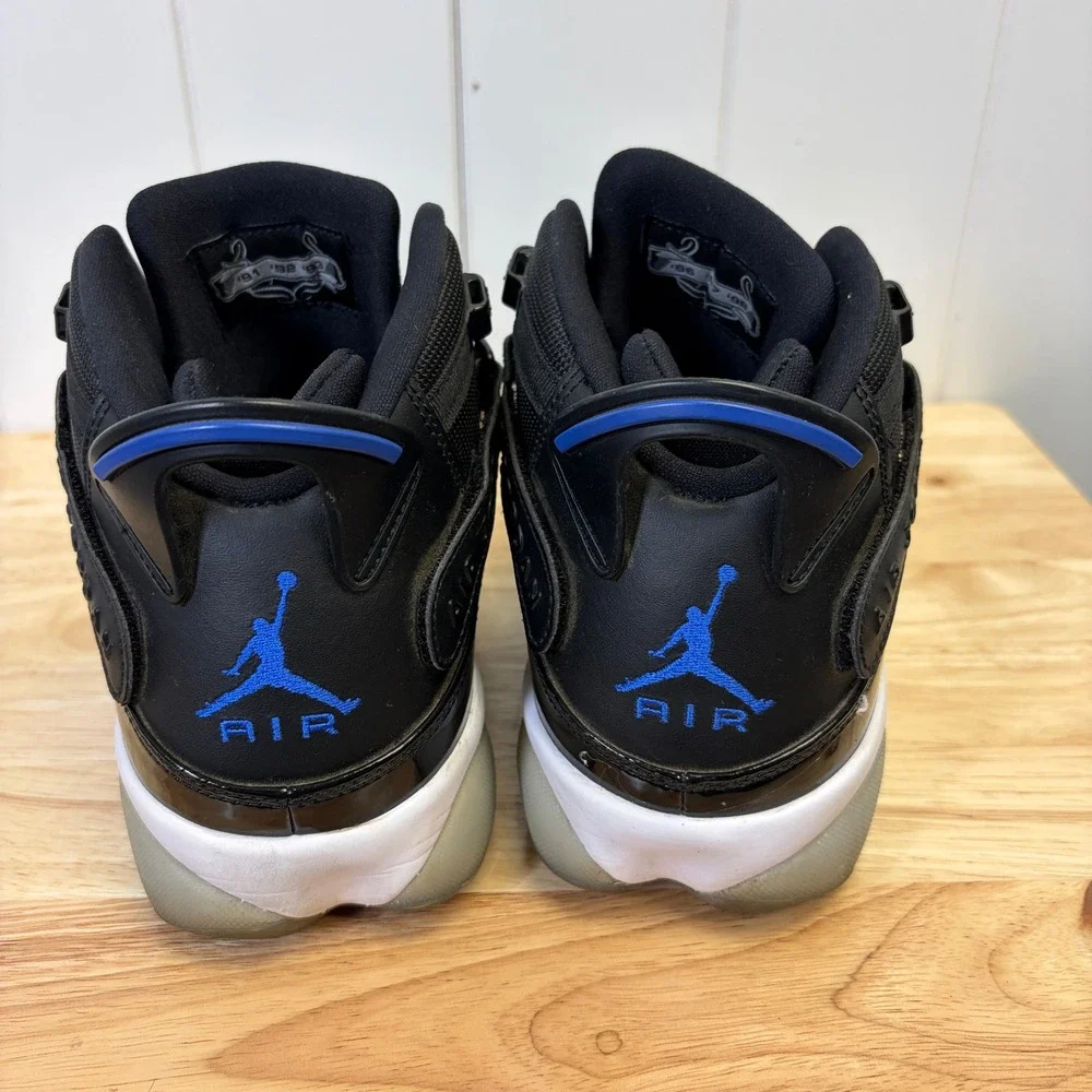 Jordan 6 Rings Basketball Shoes Men Size 9.5 Varsity Royal Space Jam 322992-006